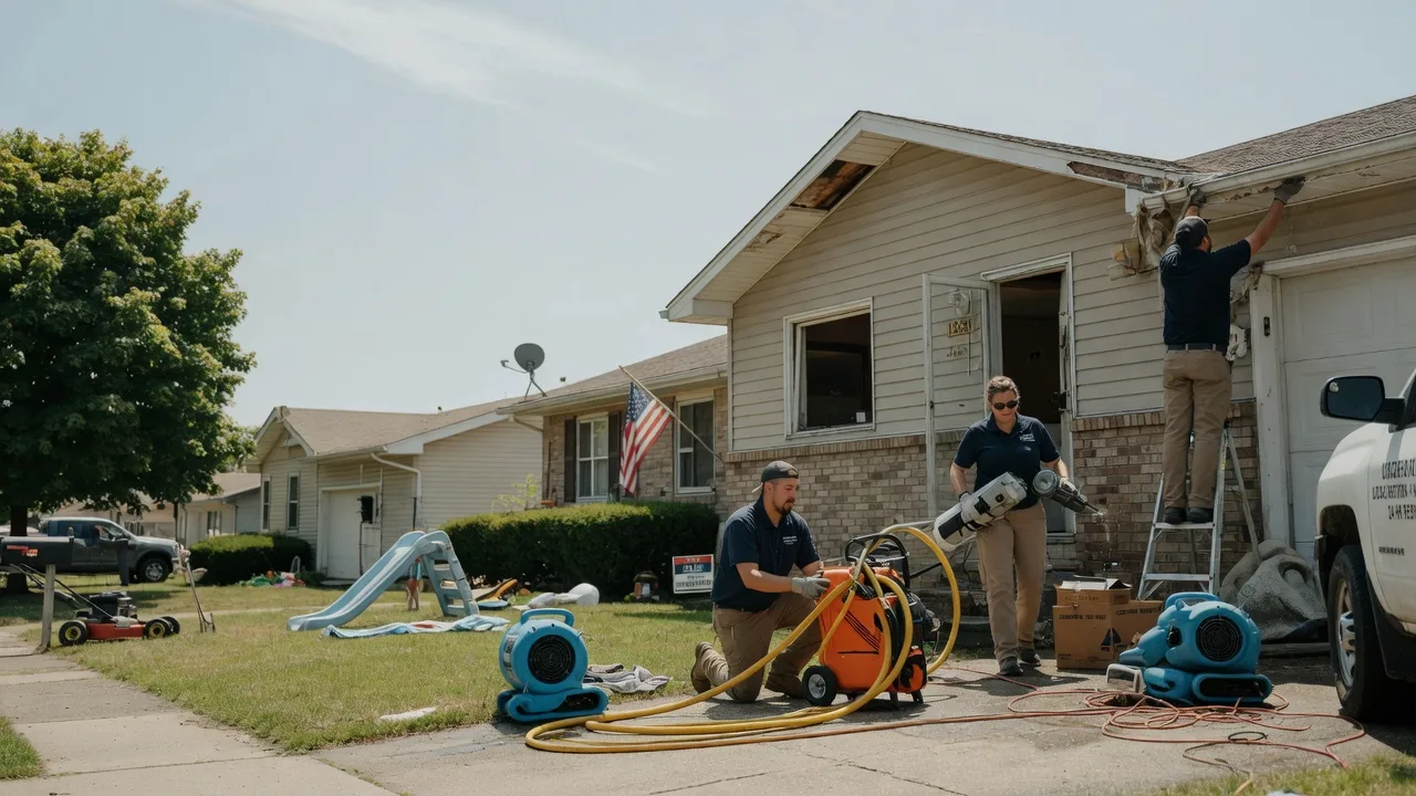Water Damage Restoration in Markham, IL near me